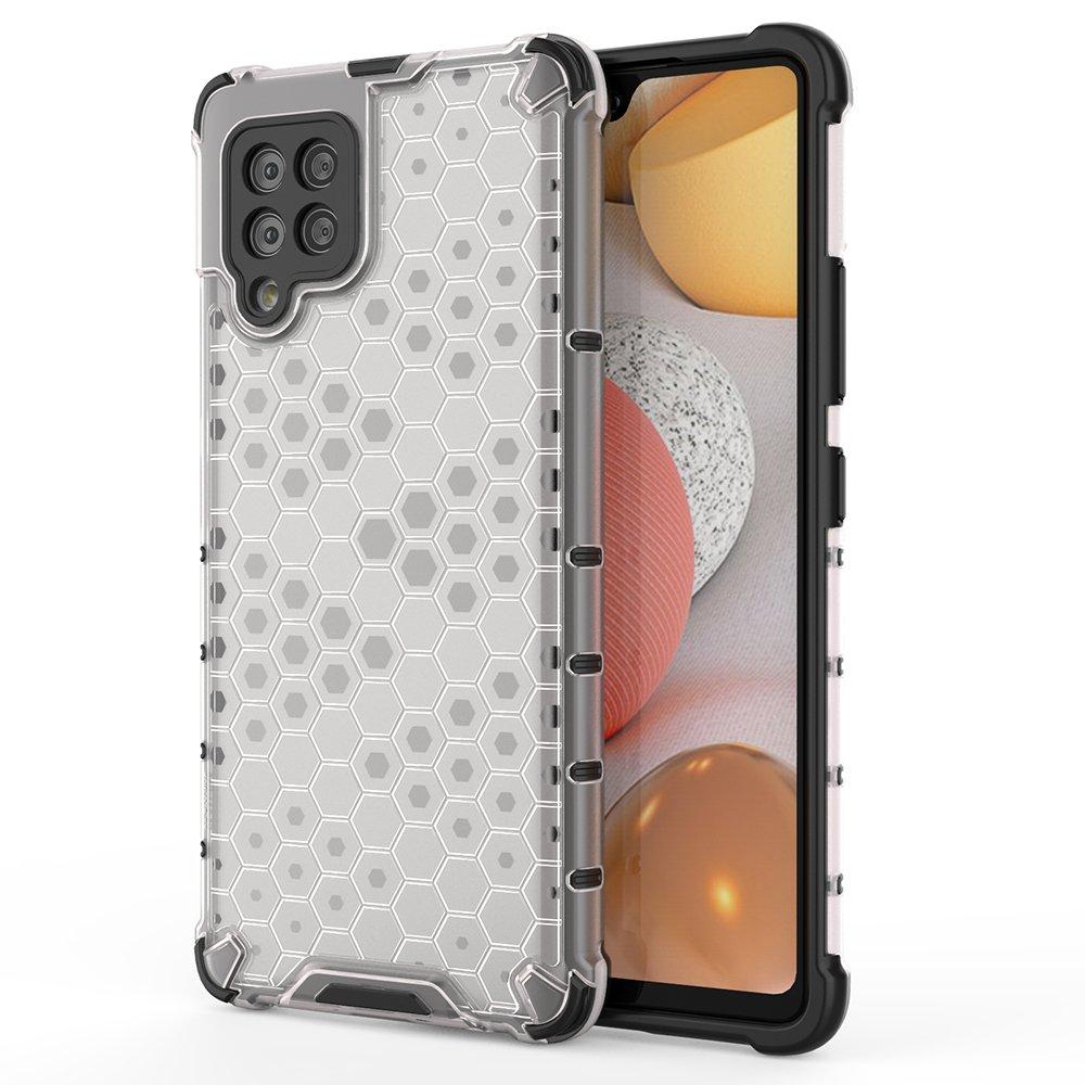 Honeycomb Armor Bumper Skal Galaxy A42 5g - Transparent | 2353 | AlltMobil