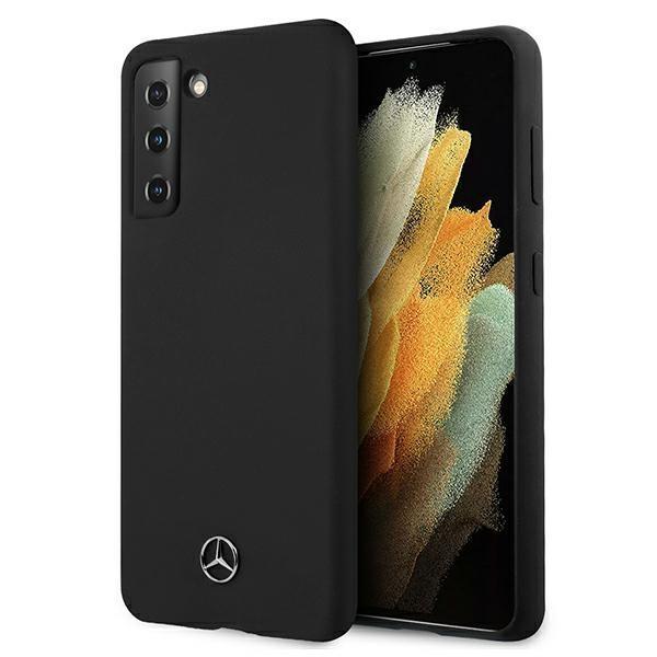 Mercedes Mobilskal Galaxy S21 Plus Silicone Line - Svart | 2353 | AlltMobil