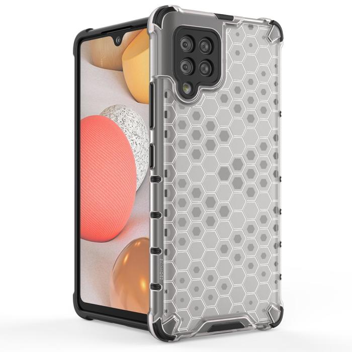 OEM - Honeycomb Armor Bumper Skal Galaxy A42 5g - Transparent
