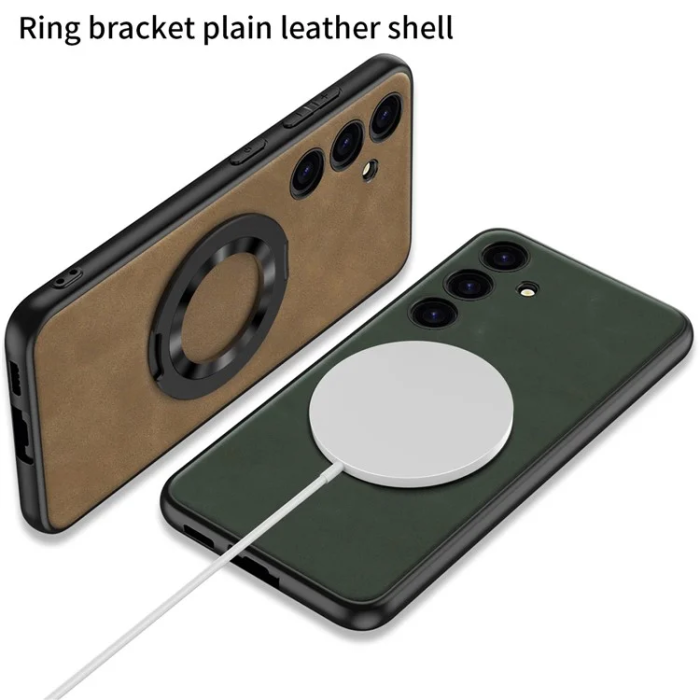 GKK - GKK Galaxy S24 Ultra Mobilskal Magsafe Ringhållare Kickstand