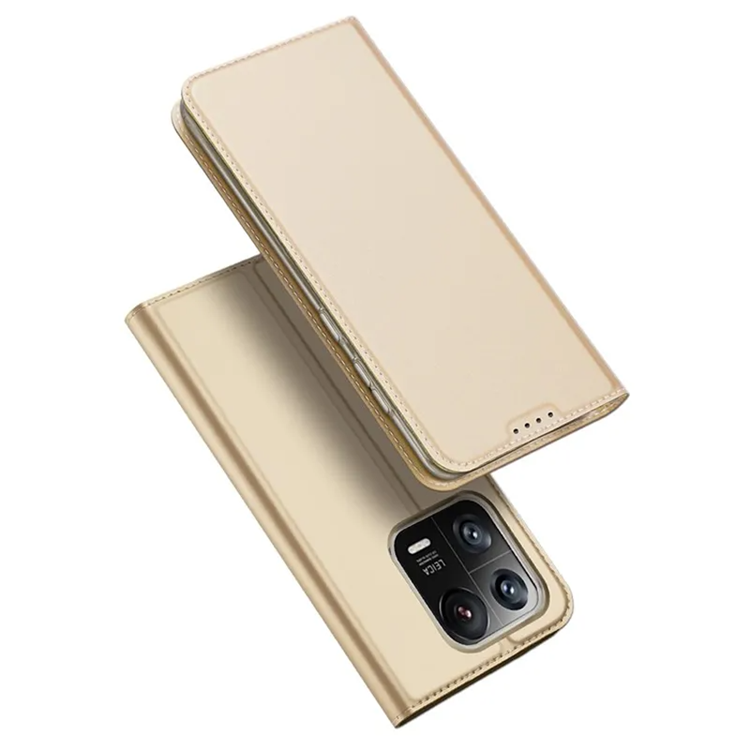 Dux Ducis Xiaomi 13 Plånboksfodral Skin Series - Guld | 2353 | AlltMobil
