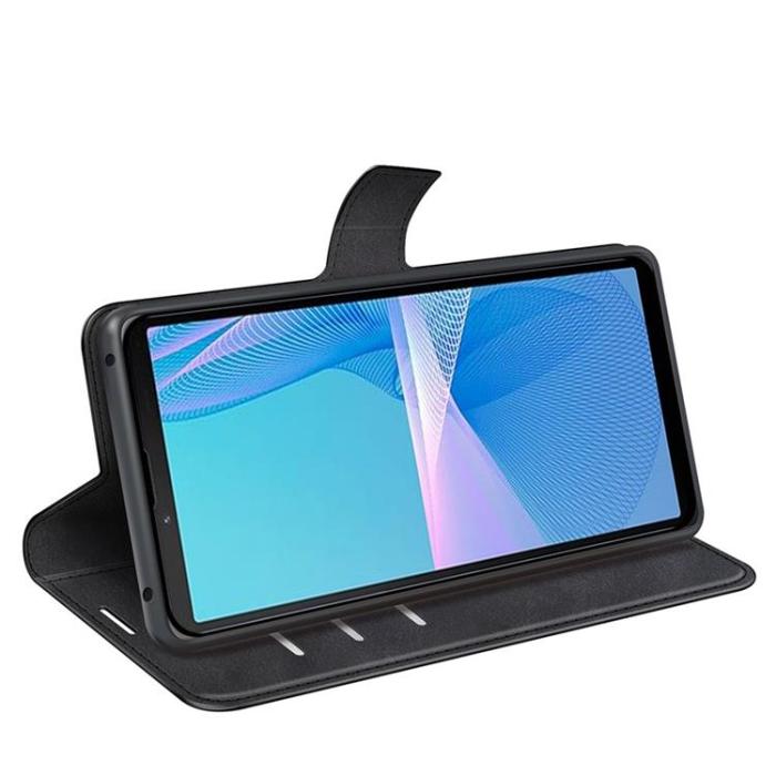 A-One Brand - Sony Xperia 10 IV Plånboksfodral Flip Folio - Svart