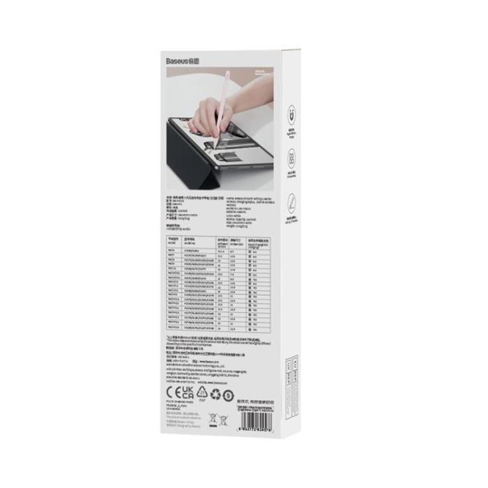 BASEUS - Baseus Smooth Active iPad Stylus Penna - Rosa