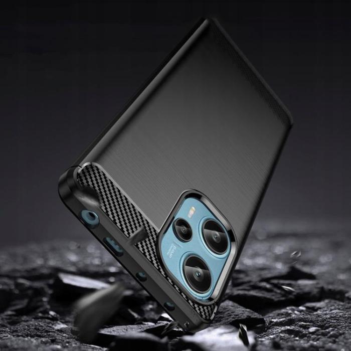 UTGATT - Tech-Protect Xiaomi Poco F5 Mobilskal TPU Carbon