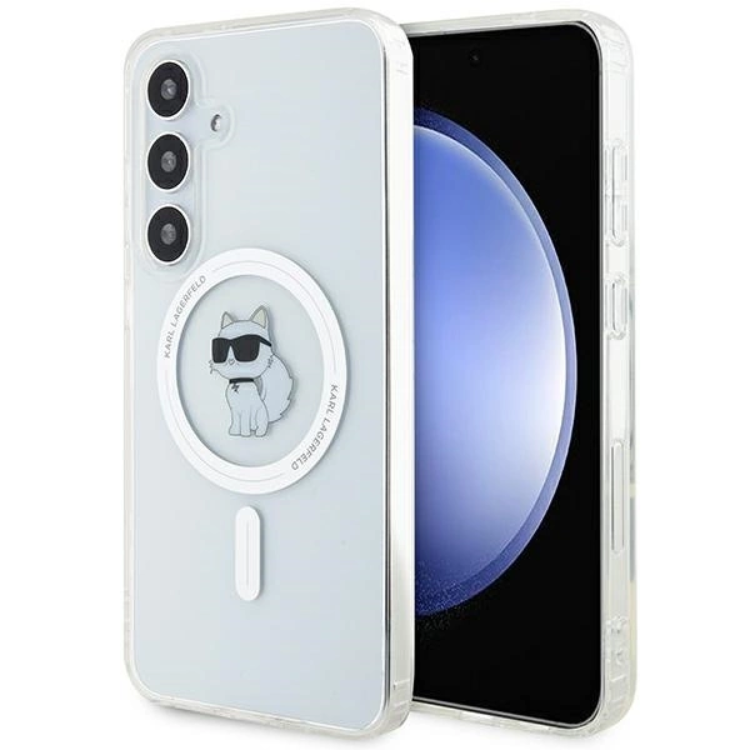 Karl Lagerfeld Galaxy S24 Mobilskal Magsafe IML Choupette - Clear | 2353 | AlltMobil
