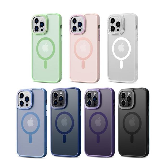 Boom of Sweden - BOOM iPhone 14 Pro Mobilskal Magsafe Frosted - Rosa