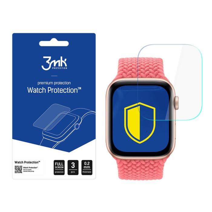 3MK - 3MK Apple Watch SE 40mm Hybrid Okrossbart Glas FlexibleGlass
