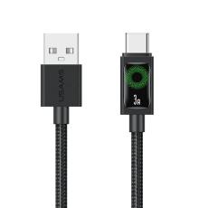 USAMS - USAMS USB-C till USB-A 18W Kabel 1.2m U92 - Svart