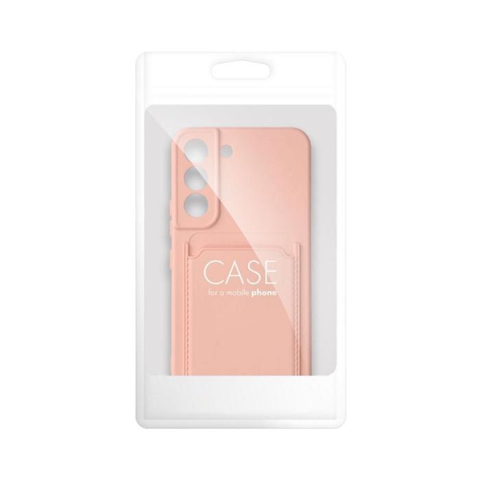 OEM - Galaxy S24 Ultra Mobilskal Korthållare - Rosa