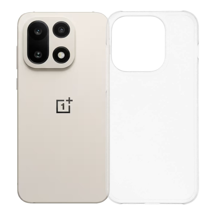 OnePlus 15 Mobilskal Frosted Minimalist Drop Proof - Transparent (Transparent) | 2353 | AlltMobil