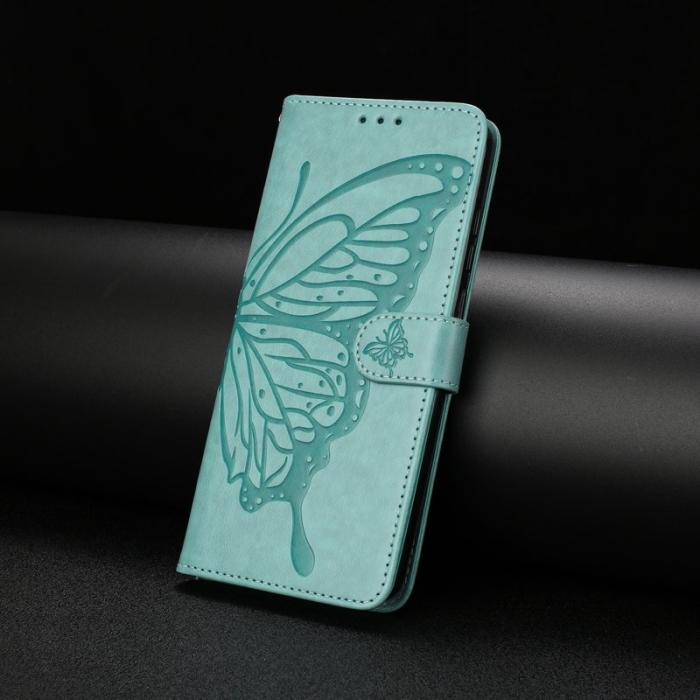 OEM - Samsung Galaxy A57 Plånboksfodral Konstläder Flip Skydd - Grön