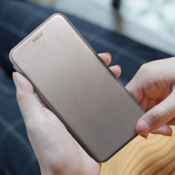OEM - Galaxy S25 Plus Plånboksfodral Elegance - Grå