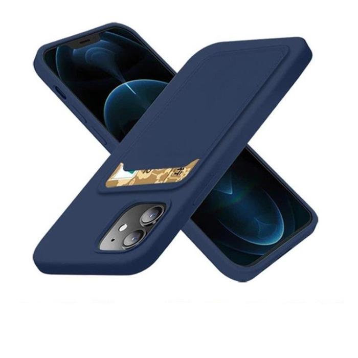 Ruhtel - Silicone Korthållare Skal Xiaomi Poco X3 / X3 Pro / X3 NFC - Vit