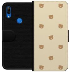 iSecrets - Pl&aring;nboksfodral till Huawei P Smart Z med Bj&ouml;rnm&ouml;nster