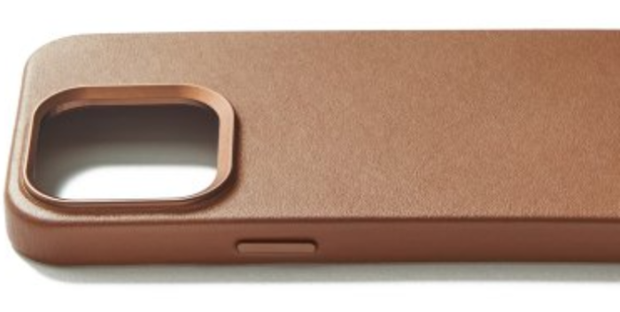 Mujjo - Mujjo iPhone 15 Pro Mobilskal Läder - Brun