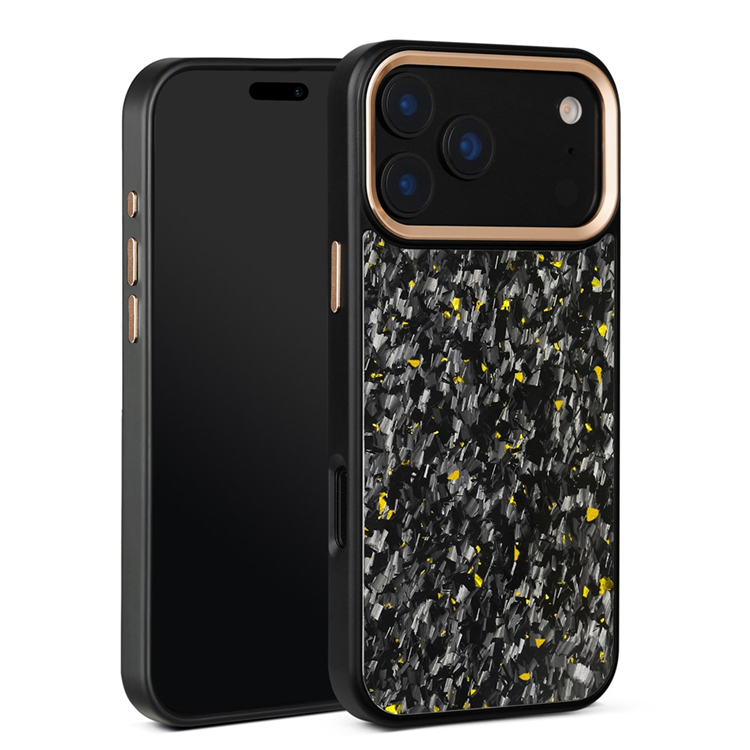 Mobilskal till iPhone 17 Pro MagSafe Aramid Fiber Forged - Guld (Guld) | 2353 | AlltMobil