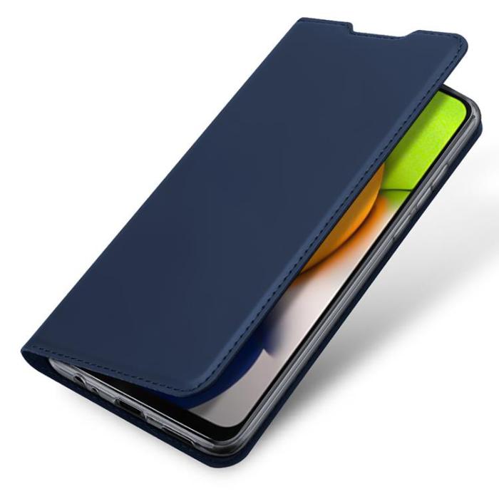 Dux Ducis - Dux Ducis Galaxy A03 Plånboksfodral Skin Series Hölster - Blå