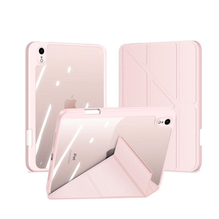 Dux Ducis - Dux Ducis iPad Mini 6 (2021) Fodral Magi Pencil - Rosa