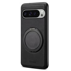 DENIOR - DENIOR Google Pixel 9 Pro XL Magnetiskt Fodral Konstl&auml;der Svart