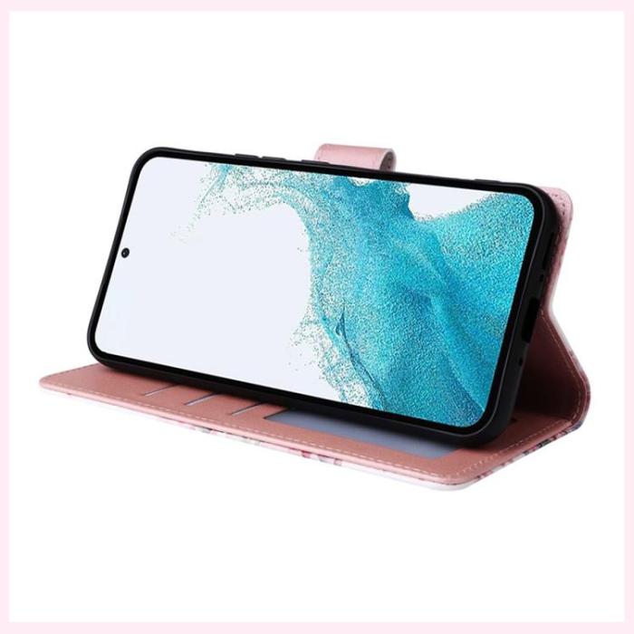 Tech-Protect - Tech-Protect Galaxy A14 5G Plånboksfodral - Marble