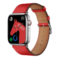 Tech-Protect - Forcell Apple Watch 38/40/41mm Armband Eco Läder - Röd