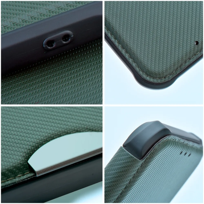 OEM - iPhone 16 Pro Max Plånboksfodral Razor - Grön