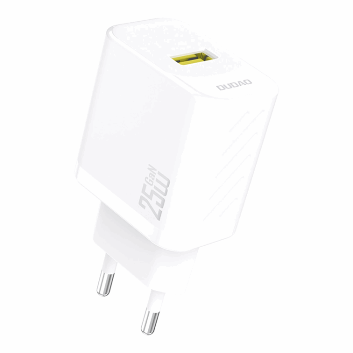 Dudao - Dudao Snabbladdare 25W A27S GaN USB-A - Vit
