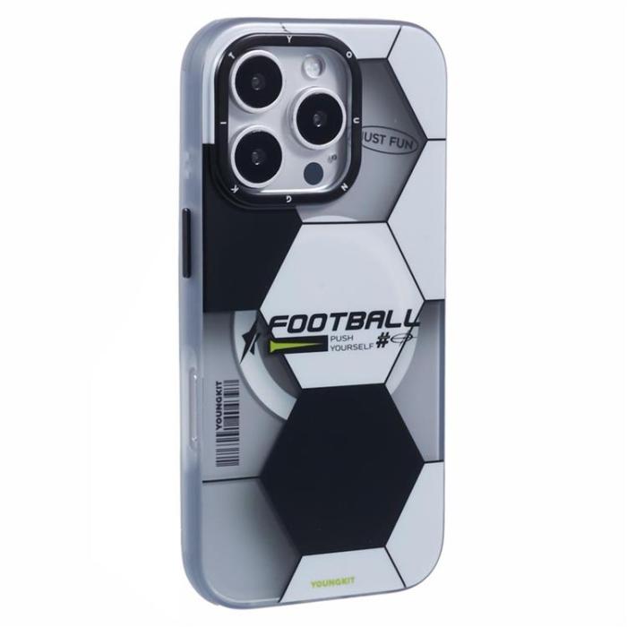 YOUNGKIT - YOUNGKIT iPhone 16 Pro Max Mobilskal MagSafe - Football