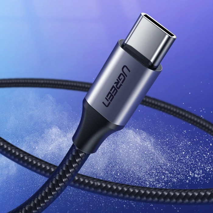 Ugreen - Ugreen USB-C till USB-A kabel Snabbladdning 2m 3A - Grå