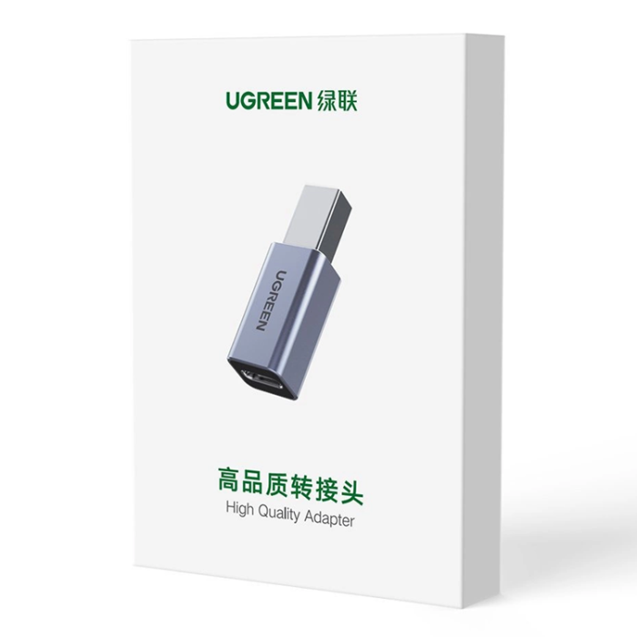 Ugreen - Ugreen Adapter USB Typ C - USB Typ B - Grå