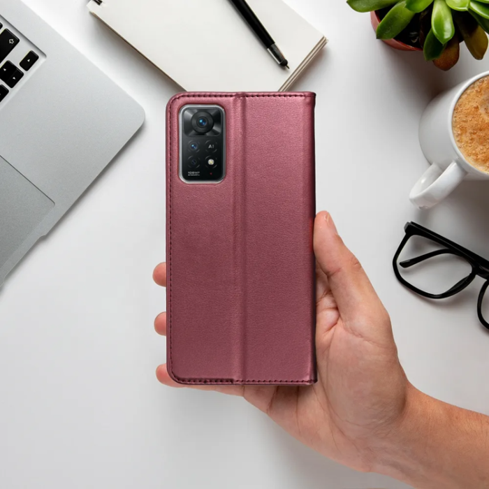A-One Brand - Xiaomi Redmi Note 14 Pro Plånboksfodral Smart Magneto