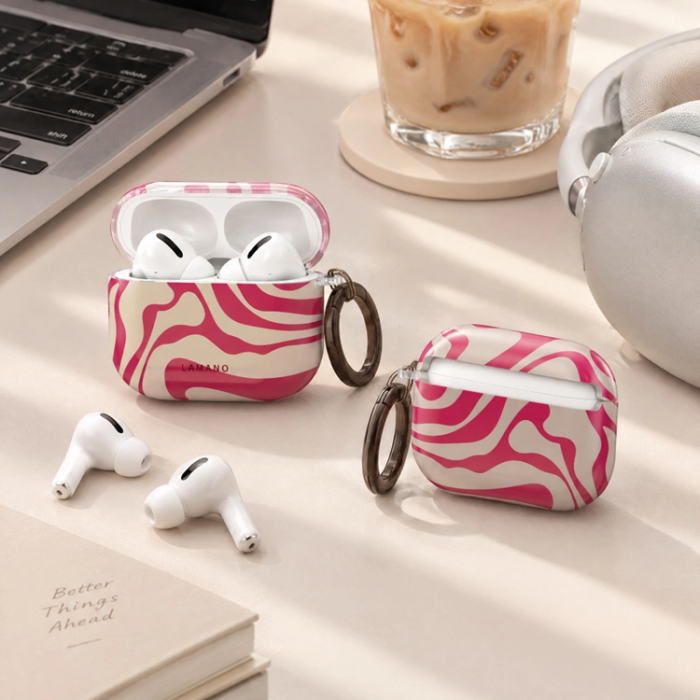 Tech-Protect - Tech-Protect Skal För Airpods Pro 3 Lamano - Flamingo