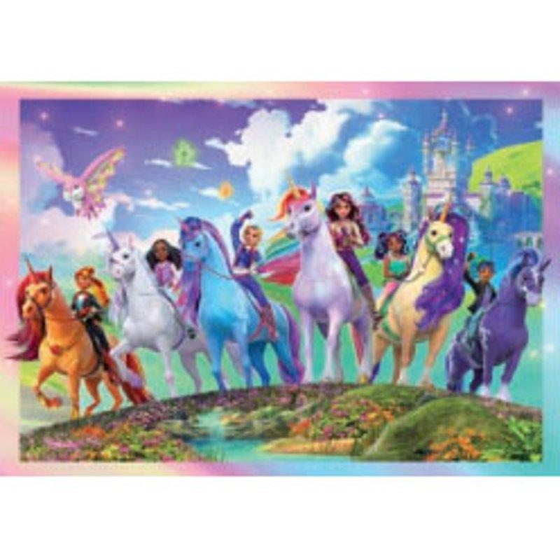 CLEMENTONI Pussel 104 Pcs Unicorn Academy