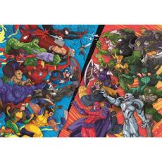 CLEMENTONI - CLEMENTONI Pussel 104 Pcs Marvel Heroes VS Villains