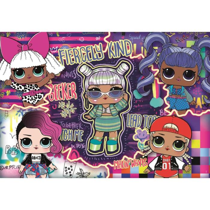 CLEMENTONI - CLEMENTONI Pussel 104 Pcs LOL