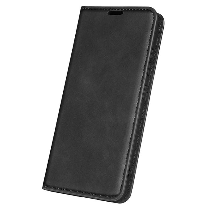 OEM - iPhone 15 Pro Max Plånboksfodral Flip PU-Läder - Svart