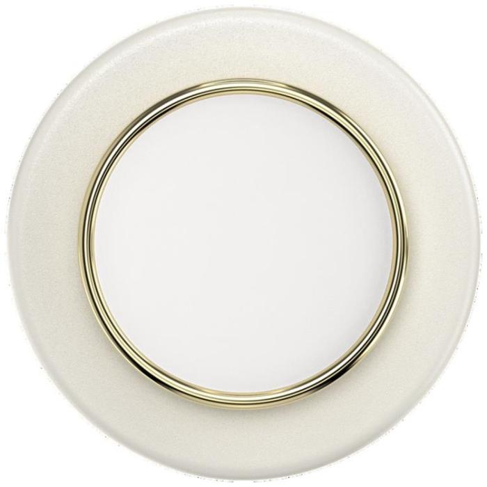 PopSockets - Popsockets MagSafe Grip Round Luxe Coconut Creme Enamel
