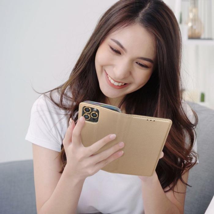 OEM - SMART plånboksfodral för Samsung A34 5G guld