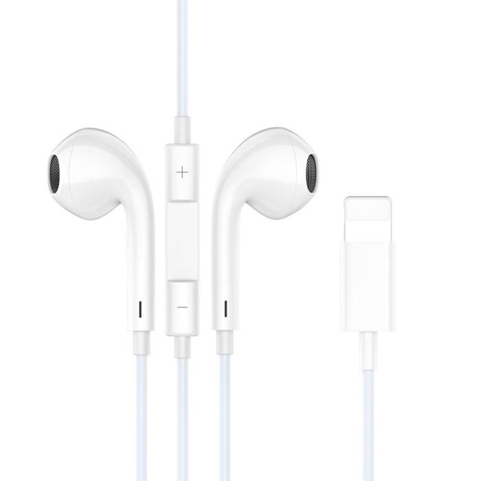 BWOO - BWOO In-Ear Trådbundna Hörlurar Lightning Stereo - Vit
