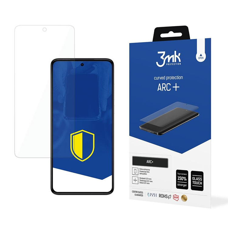 3MK Motorola Moto G84 5G Plastfilm Skärmskydd ARC+ Transparent | 5468 | AlltMobil