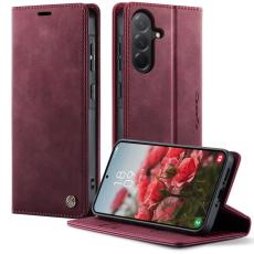 Caseme - CASEME 033 Samsung Galaxy A56 5G Fodral RFID-Skydd R&ouml;d