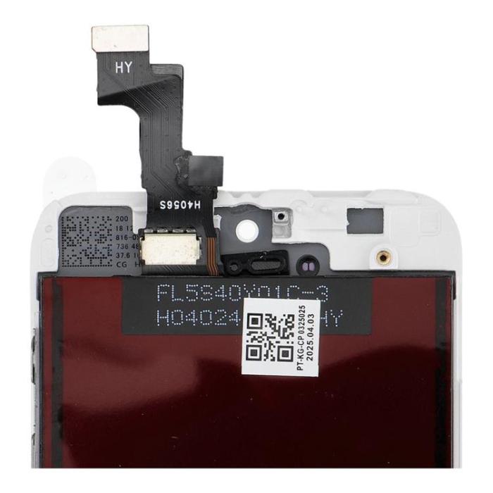 SpareParts - iPhone 5S - SE Skärm med LCD-display 1gen High FixCell Vit