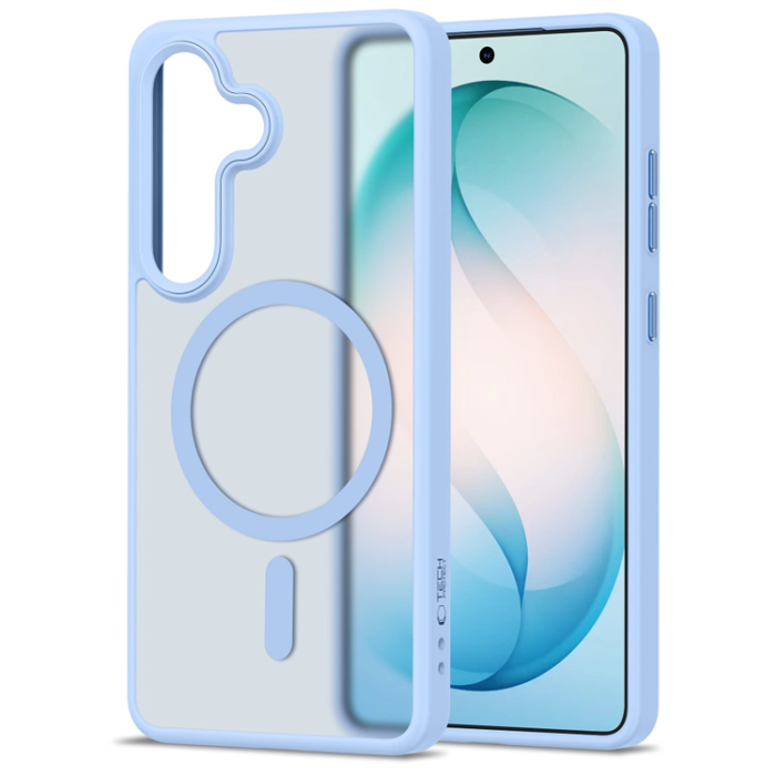 Tech-Protect - Tech-Protect Mobilskal För Galaxy S26 Magsafe Magmat - Matte Skyblå