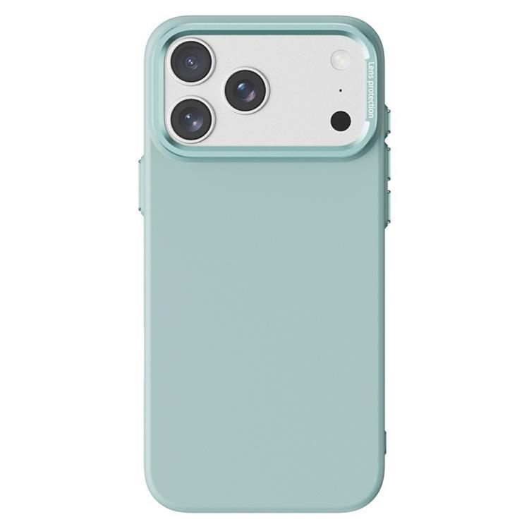 iPhone 17 Pro Max Mobilskal MagSafe Med Metallbåge - Grön | 2353 | AlltMobil