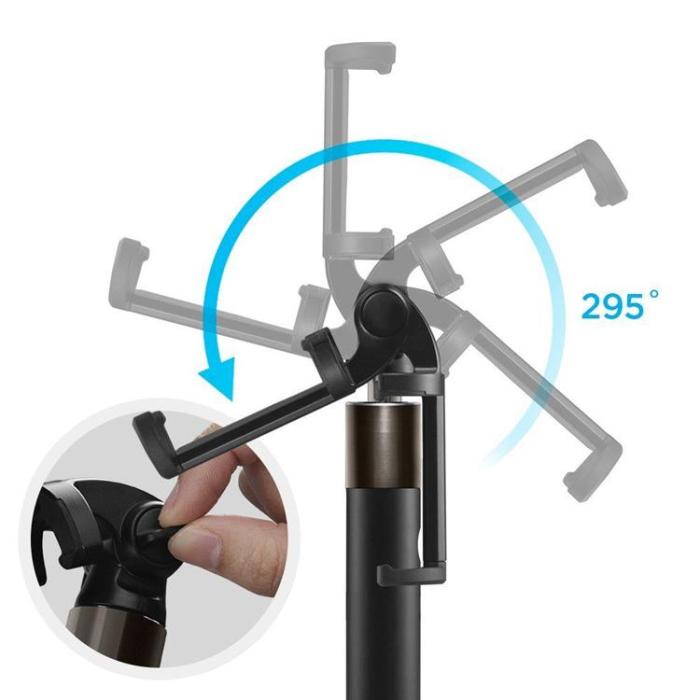 Spigen - Spigen Trådlös Selfiestick S530W - Svart
