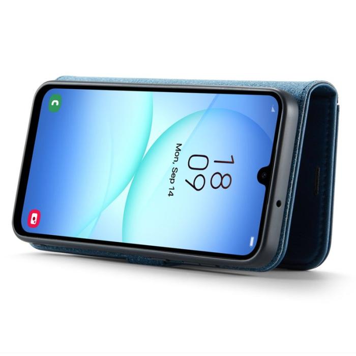 DG.MING - DG.MING Samsung Galaxy A17 5G Plånboksfodral Äkta läder - Blå