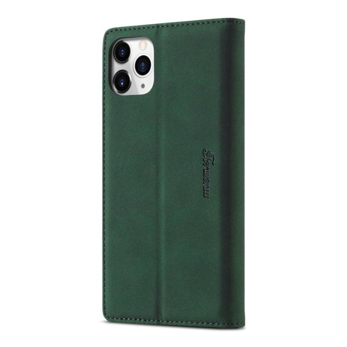 FORWENW - FORWENW iPhone 12 mini Plånboksfodral i Konstläder - Grön