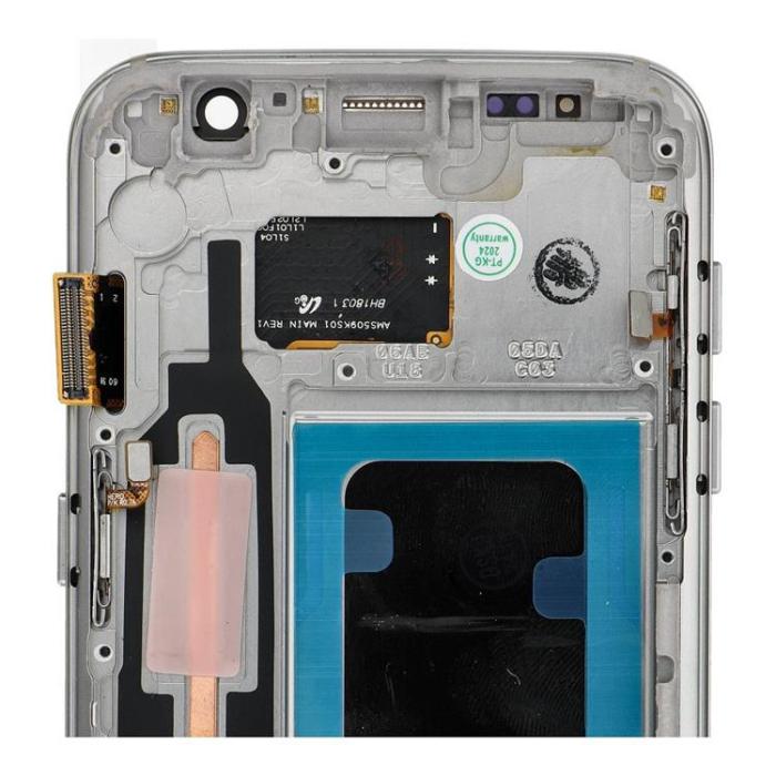 SpareParts - Galaxy S7 Skärm med LCD-display FixCell Renoveradde - Guld
