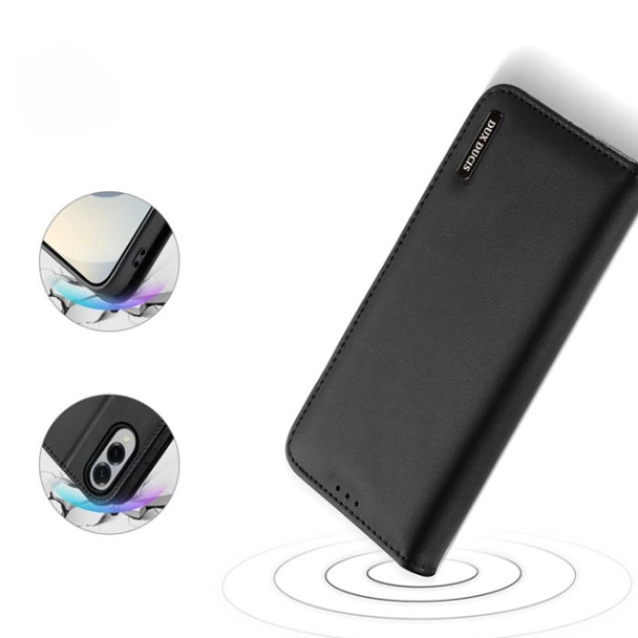 Dux Ducis - Dux Ducis Galaxy S25 Edge Plånboksfodral Äkta Läder Hivo