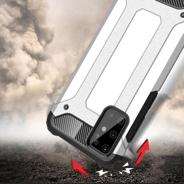UTGATT1 - Hybrid Armor skal till Samsung Galaxy S20 Ultra - Svart
